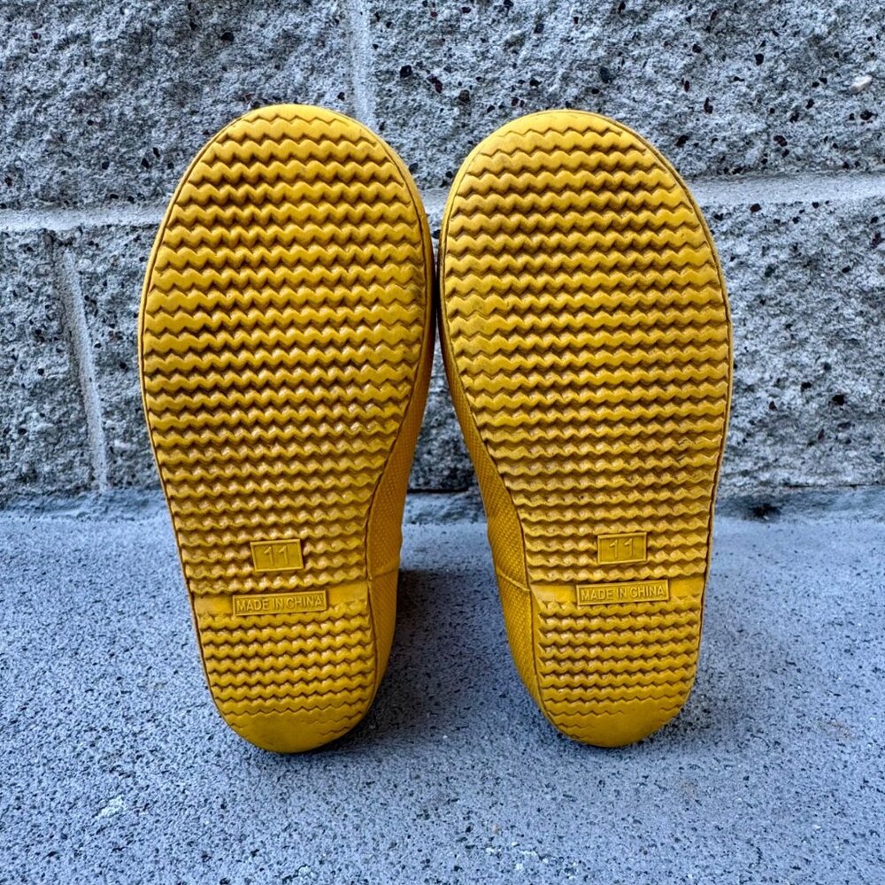 HUNTER Yellow Rain Boots Kids 12 US 29 EU First Classic Waterproof Gum Boot - Picture 8 of 11